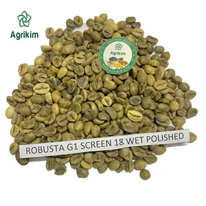 Grains de café vert robustes de haute qualité au meilleur prix et origine VIETNAM produits par un fabricant fiable + 84363565928