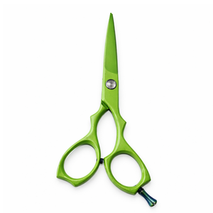 กรรไกรตัดผมสีเขียวคุณภาพสูงสำหรับช่างทำผมมืออาชีพและช่างตัดผม - Product Image 1