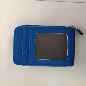 Mini Slim RFID Blocking Card <b>Holder</b> Minimalist Style Business and ID Card <b>Wallet</b> with Plain Pattern for Credit Card Use - Product Image 5