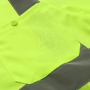 Chemise de sécurité de haute qualité 100% Chemise de sécurité en polyester Meilleur prix Chemise de sécurité Vente en ligne pour hommes - Product Image 5