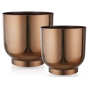 Home Indoor Wedding Christmas Party Decoration Metal Flower Planter Enamel Finishing Planter At Inexpensive Price - Product Image 3