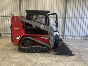 2026 DIGGER KING 790 T Minicargadora de orugas para limpieza de nieve con cucharón 4 en 1, motor diésel, bomba de engranajes y motor Yanmar de alta potencia - Product Image 3