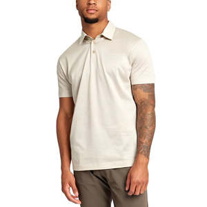Camiseta de polo personalizada de alta calidad para hombre, camiseta lisa con patrón de algodón OEM para hombre - Product Image 5