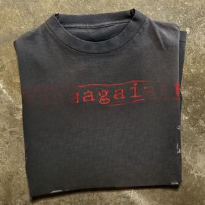 เสื้อยืดทรงบ็อกซี่คุณภาพสูงสำหรับผู้ชาย ทรงครอปพอดีตัว สไตล์พังก์ พิมพ์ลาย DTG เต็มตัว เสื้อยืดแขนแร็กแลนทรงโอเวอร์ไซส์สำหรับผู้ชาย - Product Image 3