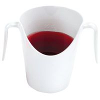 Gobelet à boire transparent Nasalto, vente en gros en Allemagne, vaisselle en plastique écologique personnalisée pour un usage domestique, durable et résistant
