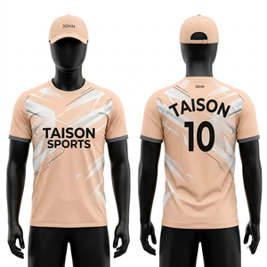 เสื้อแบดมินตันชาย 180 GSM ผ้าโพลีเอสเตอร์อินเตอร์ล็อค สีเขียวมิ้นท์ กรมท่า ส้ม ดีไซน์ลายแผง  แบบซับลิเมชั่น สกรีนโลโก้ตามสั่ง สำหรับทีม - Product Image 6