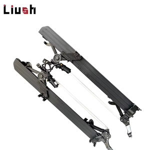 Estribo de Pedal lateral eléctrico de estilo Original para <span class=keywords><strong>Land</strong></span> <span class=keywords><strong>Rover</strong></span> <span class=keywords><strong>Defender</strong></span> 90/110/<span class=keywords><strong>130</strong></span> piezas de carrocería de aleación de aluminio paso lateral eléctrico - Product Image 1