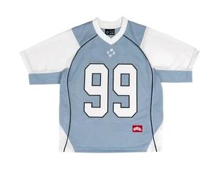 เสื้อยืดแขนสั้นแห้งเร็วระบายอากาศตาข่ายอเมริกันใหม่ฤดูร้อนเสื้อผ้ากีฬารักบี้ย้อนยุค - Product Image 6