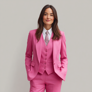 Conjunto de Traje para Mujer, Blazer y Pantalones a la Moda, Atuendo Profesional para Oficina, Ropa Formal Casual de Negocios para Mujer - Product Image 3