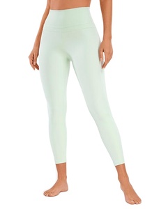 Nueva llegada de las polainas de las mujeres logotipo personalizado de cintura alta transpirable Fitness Wear entrenamiento Yoga Leggings a precios razonables - Product Image 3