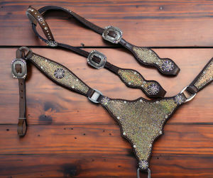 Alta calidad 100% cuero de vaca argentino genuino cuello de pecho occidental transpirable y diseño inteligente para montar - Product Image 3