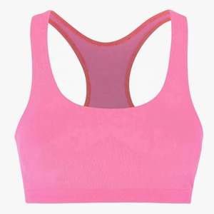 Custom Logo High Impact <b>Halter</b> <b>Bra</b> Women Sportwear Workout Crop <b>Top</b> Backless Gym Padded Fitness Running <b>Bra</b> for Women - Product Image 2