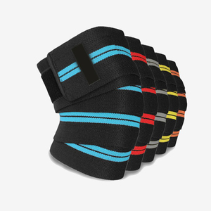 Offre Spéciale – Bandes de Compression pour Genoux de Musculation Personnalisées, Robustes, pour Powerlifting, Soutien des Genoux, OEM ODM Marque Privée - Product Image 1