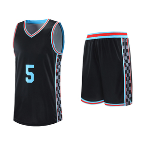 เครื่องแบบบาสเก็ตบอลสำหรับทุกเพศเสื้อบาสเก็ตบอลแขนกุดระบายอากาศได้ดี100% โพลีเอสเตอร์ออกแบบโลโก้ทีมสีสำหรับการแข่งขันวันโปร - Product Image 6