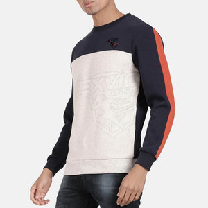 Sudadera Ligera con Cuello Redondo para Hombre, Ropa de Manga Larga, Tejido de Algodón, Sudaderas Básicas para Hombre - Product Image 4