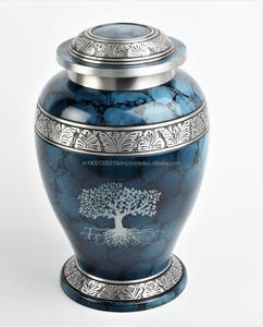 Urna de cremación de aluminio al por mayor para cenizas humanas, urnas de cremación de metal para cenizas de adultos y mascotas, urna de recuerdo para suministros funerarios - Product Image 4