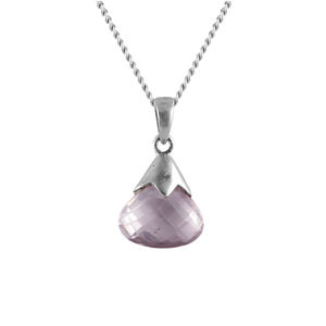 Colgante en forma de corazón de Plata de Ley 925, piedras preciosas multicolores, colgantes románticos PARA EL Día de San Valentín, regalo de fiesta, joyería - Product Image 3