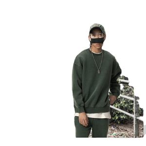 Conjuntos deportivos oversize de otoño para hombre, conjuntos deportivos de cuello redondo de alta calidad para hombre, de secado rápido para otoño e invierno. - Product Image 3