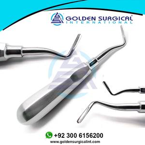Elevadores Apicales Dentales de Acero Inoxidable para Extracción, 2 Piezas |   Instrumentos Dentales para Dentistas - Product Image 3