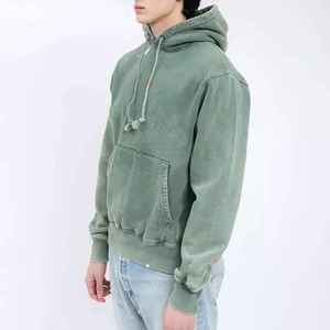 Sudaderas con Capucha de Felpa Lavadas al Ácido con Logotipo Personalizado, Fabricadas en Pakistán, 100% Algodón, Ropa Casual, Diseño Sólido, Temporada de Invierno, Secado Rápido - Product Image 2
