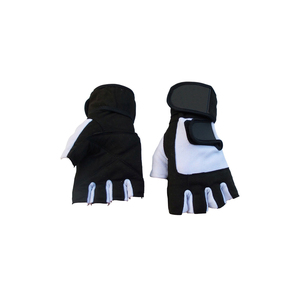 Guantes de levantamiento de pesas Acolchados transpirables de primera calidad, muñequera con agarre en La Palma, correas ajustables para los amantes del entrenamiento en el gimnasio - Product Image 5