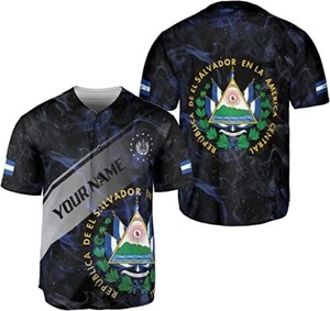 Nueva Camiseta de Béisbol de México con Diseño Único, Ropa Deportiva, Cuello en V, Botones, Sublimación, 100% Poliéster, Secado Rápido, Transpirable - Product Image 2