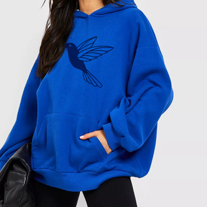 Ensemble de 2 pièces décontractées pour femmes, en molleton d'hiver 100% coton de haute qualité, nouveau design, manches longues, respirant - Product Image 1