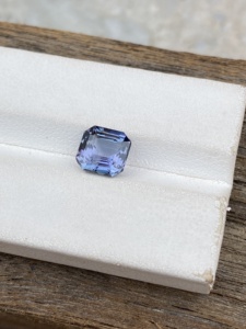 Handmade 2.32 Carat Tanzanite Gemstone Loose Emerald Cut Charm Tanzanite Designer <b>Jewelry</b> Natural Tanzanite <b>Jewelry</b> - Product Image 2
