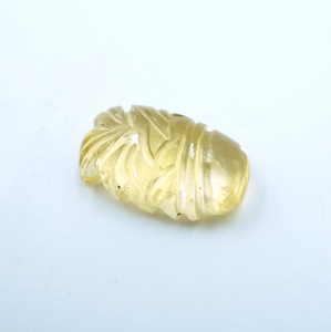 อัญมณีซิทรีนธรรมชาติแกะสลักอัญมณีหลวม - Product Image 1