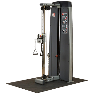 เครื่องออกกำลังกายแบบคู่สายเคเบิล Body-Solid DPCCSF สำหรับการฝึกความแข็งแรงทั่วร่างกาย เหมาะสำหรับใช้ในบ้านและยิม - Product Image 5