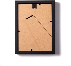 5x7 Shadow <b>Box</b> <b>Frame</b> 4-Pack Wood 3D <b>Picture</b> <b>Frame</b> with Glass Cover Display Case for Wall-Hanging or Free-Standing <b>Picture</b> - Product Image 4