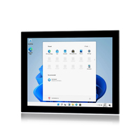 Computadora Integrada de 10.1, 12, 15, 17, 19 y 23.8 Pulgadas, Resistente al Agua IP65, Sin Ventilador, Todo en Uno, Pantalla Táctil, Panel Industrial, I7