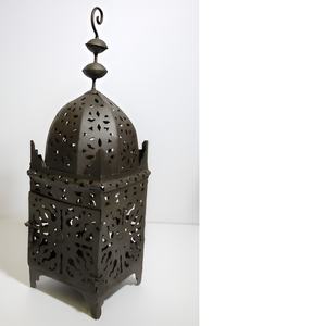 Lanterne en métal marocaine à bas prix qualité supérieure classique élégant coloré lanterne indien élégant nouveau Design bougie lanterne 2024 - Product Image 4
