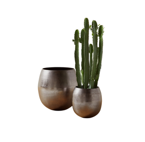Macetas de metal elegantes de alta calidad para interiores, maceta decorativa para plantas de jardín, diseño elegante para uso en interiores - Product Image 1