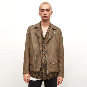 Chaqueta de Cuero para Hombre, Diseño 2026, Piel de Oveja de Alta Calidad, Cuello Alto, Logotipo Personalizado, Venta al Por Mayor a Precio Económico - Product Image 1