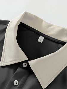 Polo d'été de haute qualité pour hommes T-shirt à col à revers respirant Chemises polo personnalisées avec logo T-shirts polo vierges - Product Image 2