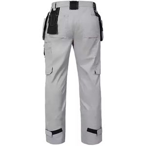 Pantalon de travail cargo pour homme personnalisé, durable, gaufré, transfert thermique, multi-poches, droit, respirant, taille élastique, fermeture à cordon - Product Image 6