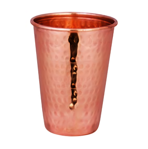 แก้วทองแดงทำมือแก้วอายุรเวทสำหรับดื่มน้ำเพื่อสุขภาพโต๊ะรับประทานอาหารสำนักงานโรงแรมและร้านอาหาร - Product Image 1