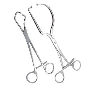 Ensemble d'instruments orthopédiques : Pinces de fixation pour plaques, Pinces demi-anneau avec boule, Manuel, 21 cm - Product Image 4