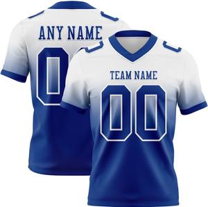 Maillot de football américain personnalisé pour homme, 100% polyester, nom de l'équipe personnalisé, logo, positions (manche droite/avant/manche gauche) - Product Image 3