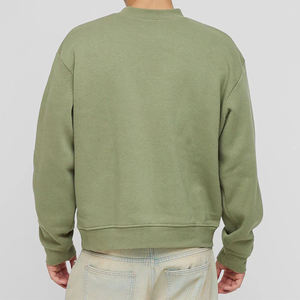 สเวตเชิ้ตสำหรับผู้ชายแบบสวมหัวคอตตอนผสมสเวตเชิ้ตระบายอากาศได้ดีและใส่สบาย - Product Image 6