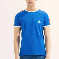 Vêtements de mode, t-shirts décontractés en coton pour hommes, été, manches courtes, logo sur le devant, t-shirts personnalisés, vente en gros, t-shirt pour hommes 220 GSM