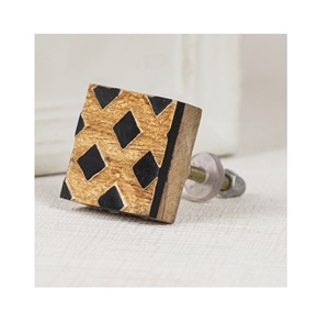 ลูกบิดหินอ่อนทรงกลมสีขาวรูปทรงที่กำหนดขนาดสินค้าผลิตในอินเดีย - Product Image 2