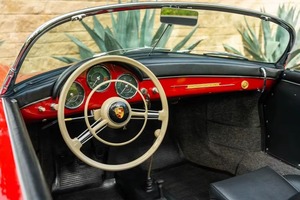 Porsche 356 Speedster Convertible de 1957, Modelo A8, Caja de Cambios Manual, Neumáticos R17, Volante a la Izquierda, Certificado, Limpio y en Buen Estado - Product Image 4