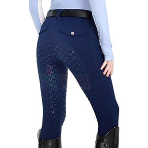 Leggings de Equitación para Mujer, de Spandex/Poliéster, con Agarre, Pantalones de Equitación, Asiento Completo, Impermeables y Resistentes al Viento - Product Image 2