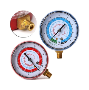 Manomètre de climatisation à double entrée pour la surveillance de la pression haute et basse dans les systèmes de refroidissement - Prix de gros - Product Image 2
