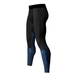 Nouveau séchage rapide sublimé MMA hommes Leggings collants de Compression pour la gymnastique porte des hommes Leggings de course Compression Fitness collants pantalon - Product Image 2