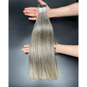 Extensiones de cabello humano de primera calidad a granel, venta al por mayor, cabello humano virgen vietnamita a granel de colores mezclados, superventas a granel - Product Image 1