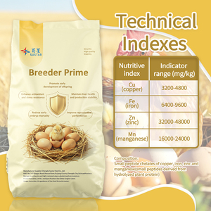 BreederPrime - Premezcla para Aves de Corral para Mejorar la Salud Reproductiva y la Capacidad de Incubación, con Aminoácidos Orgánicos y Minerales Traza Quelados - Product Image 5