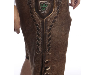 Prendas bávaras Nueva llegada Hombres Hot Traditional Octoberfest Bavarian Lederhosen Shorts Custom Unique Shorts - Product Image 6